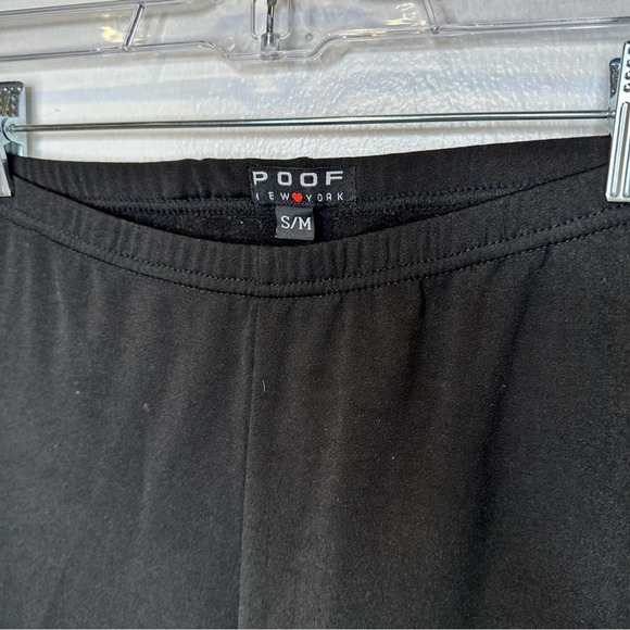 Express and Poof Leggings 2 pair Black Soft Fleece Stretch Black Small - Picture 15 of 16